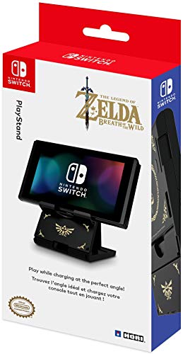 Hori Zelda Breath of the Wild Playstand Nintendo Switch Hori - Acessórios de rádio de comunicação - nintendo switch, playstand, licença oficial, porto USB-C