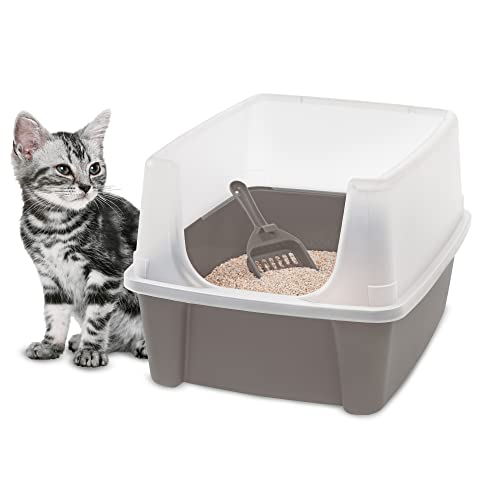 Caixa de Areia para Gato IRIS OHYAMA CLH-12 Iris Ohyama - Caixas de areia para gatos - caixa areia, gato, iris ohyama