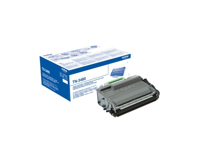 Toner BROTHER TN3480 Preto (1TNN048) Brother - Cartuchos de toner e jato de tinta - laser, preto, 8000 páginas, brother hl-l6250dn