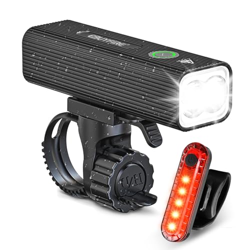 Luz Frontal E Traseira Led Usb Rechargeable 3/5 Modes Ip65 EBUYFIRE - Luzes de segurança e refletores esportivos - luz frontal, luz traseira, led, usb recarregável, IP65, bateria li-ion