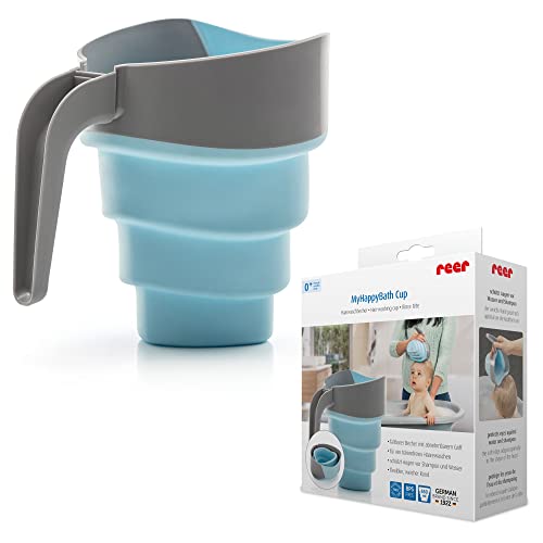 Recipiente para Banho MYHAPPYBATH Cup (Cinzento - 10x8.5x6cm) Reer - Roupa - vidro, 0,5 litros, pés de borracha, design moderno