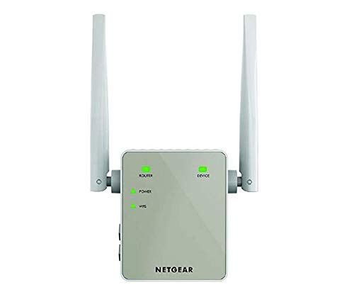 Powerline NETGEAR EX6120-100UKS (AV1200 - AC1200) Netgear - Repetidores e transceptores - av1200, ac1200, antena integrada, preto