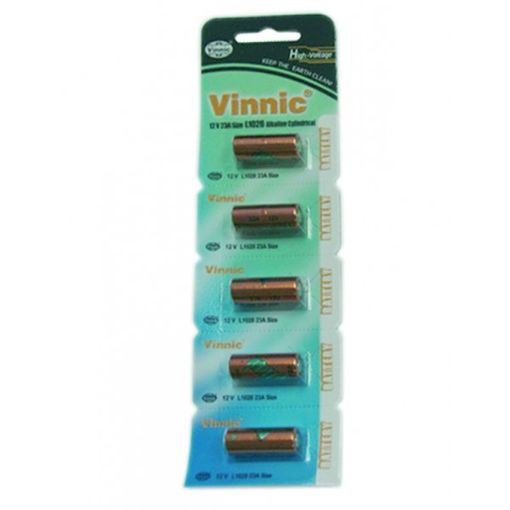 Pilhas Não Recarregáveis VINNIC 23A Mn21 A23 L1028F Vinnic - Baterias de uso geral - alcalinas, proteção contra sobrecarga, 23A, 12V/1,2Ah