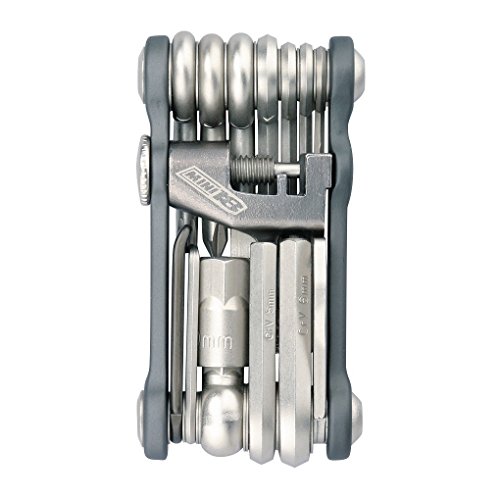 Mini 18+ Multi-Tool Multiferramenta Preto, Azul, Cinzento, Laranja, Verde, Vermelho TOPEAK - Ferramentas multifuncionais e facas - multiferramenta, metal, plástico, inox, aço inoxidável, alumínio