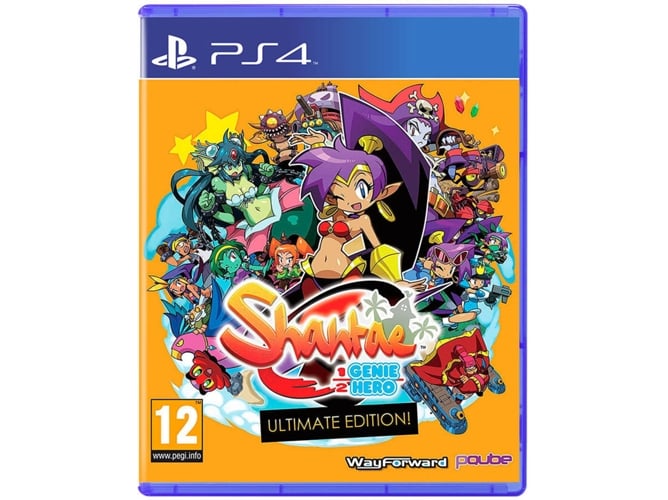 Jogo PS4 Shantae: Half-Genie Hero (Ultimate Edition) Pqube ltd - Software de jogos de vídeo - PlayStation 4, ação, aventura, teen