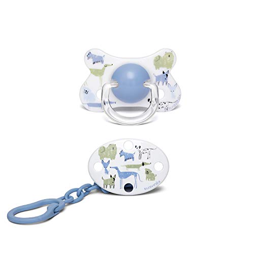 Chupeta SUAVINEX 4-18M Com Brocha Oval (4 a 18 meses) Suavinex - Chupetas e mordedores - 4-18 meses, brocha oval, teta fisiológica