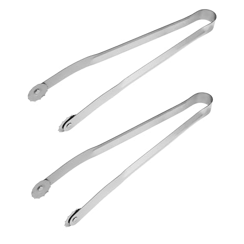 Torneira para Churrasco 38Cm Dupla Giratória HAOYULUO - Pinças de Cozinha - dupla giratória, 38 cm, aço inoxidável