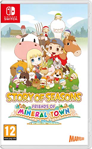 Jogo Nintendo Switch Story Of Seasons: Friends Of Mineral Town (M18) Meridiem Games - Software de jogos de vídeo - nintendo switch, story of seasons, friends of mineral town, m18, explorar, habitantes