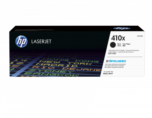 Toner HP 410X Noir (Consommable pour imprimante) HP - Cartuchos de toner e jato de tinta - 6500 páginas, preto, LaserJet Pro