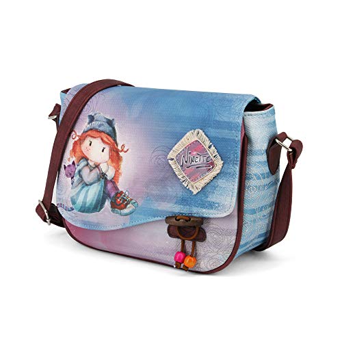 Saco de Transporte para Bonecos FOREVER NINETTE 24X10X19Cm Forever Ninette - Bolsas - bonecos, correia ajustável, compartimento principal, bolso posterior