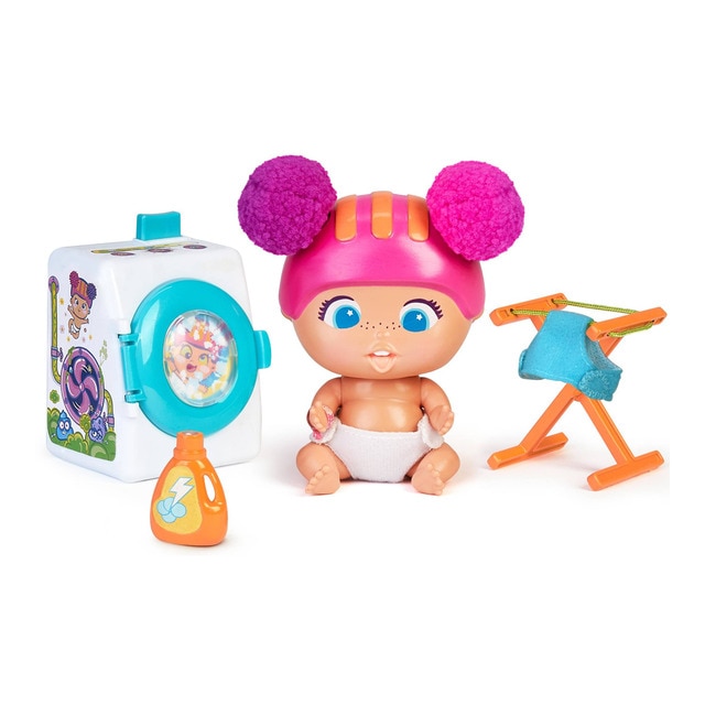 Máquina de Lavagem FAMOSA Mini Bellies Washer & Hula (Idade Mínima Recomendada: 3 anos) The Bellies - Brinquedos - lavagem, hula, 3 anos