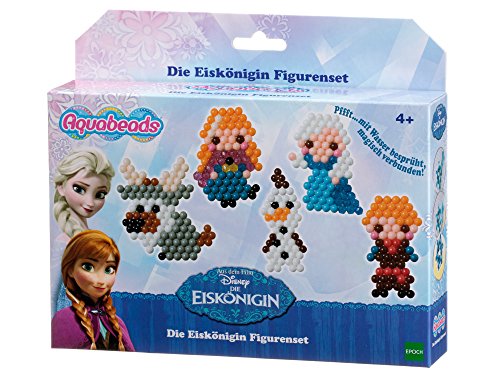 Kit de Artesanato para Crianças EPOCH Frozen (Idade Mínima: 6 Anos) Aquabeads - Kits de artesanato de brinquedos - 800 peças, joalharia, animais, árvore