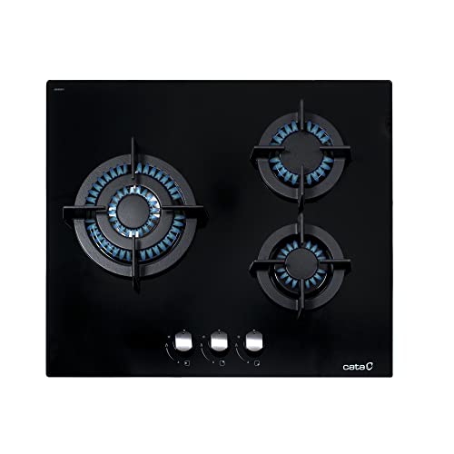 Placa de Gás CATA CCI 6021 (Gás Butano-Propano - 30 cm - Preto) CATA - Cooktops - gás butano, propano, 30 cm, preto