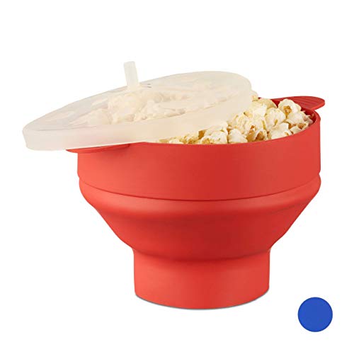Máquina de Pipocas Relaxdays 10021759 | Vermelho Relaxdays - Máquinas de pipocas - pipocas, relaxdays, vermelho