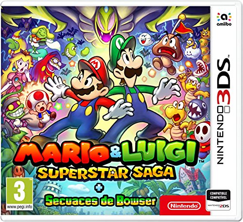 Jogo Nintendo 2DS Mario & Luigi Superstar Saga + Bowser's Minions (3DS) Nintendo - Software de jogos de vídeo - 
