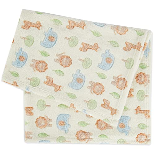 Manta BIECO Animais do Zoológico (45 x 40 cm) Supa GmbH - Roupa de cama e cama - manta, bienestar, animais, zoo