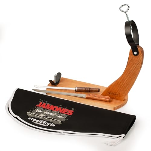 Conjunto de 3 Peças STEELBLADE Gondola (Inox) steelBlade - Tábuas de corte - inox, mesa de cozinha, cubo de cozinha, cortador de jamon