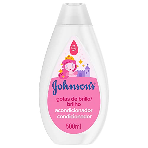 Sabonete SABONETE JOHNSONS John Conditioner Nios Shine Drops (500 ml) JOHNSON'S - Cuidados com o cabelo - sabonete, johnsons, shampoo, 500ml