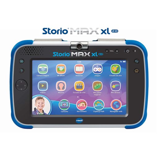 Tablet VTECH Storio Max Xl 2.0 Azul (25.6 cm) VTech - Tablets - tablet educativa, 7 polegadas, câmara integrada, conteúdo interactivo