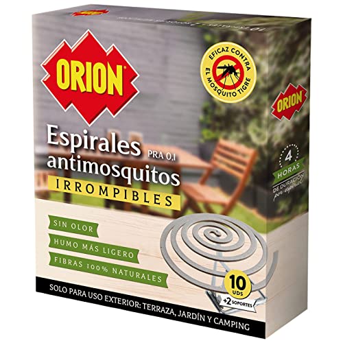 Orion Espiral Mosquito Repelente Exterior 10 Unidades AC Marca Home Care - Repelentes de insetos domésticos - mosquito, exterior, 10 unidades