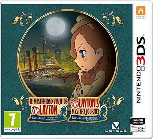 Jogo Nintendo 3Ds Layton's Mystery Journey: Katrielle and the Millionaires' Conspiracy (Inglês - Digital) Nintendo - Software de jogos de vídeo - nintendo 3ds, layton, jogo digital, mistério, katrielle