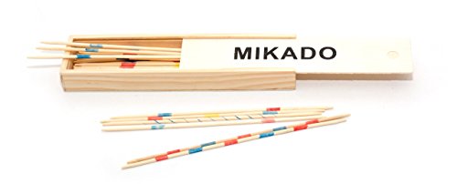 Jogo de Tabuleiro JEUJURA Mikado (Idade Mínima: 3) L'ARBRE A JOUER - Peças de reposição para telemóveis - regras simples, fácil compreensão, madeira, 18 baguiches