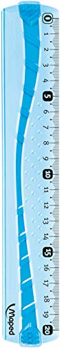 Régua MAPED Flex (Plástico - Preto - 20 cm) Maped - Réguas - plástico, preto, 20 cm, flexível