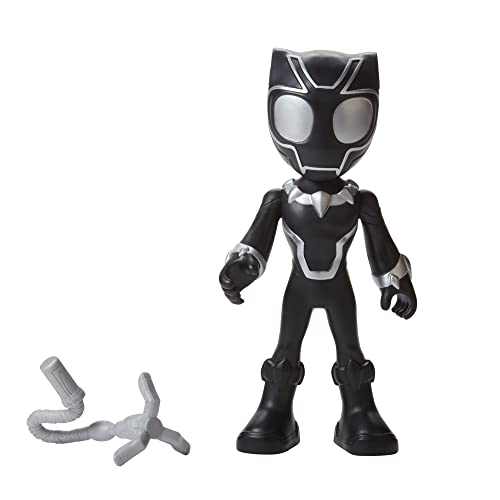 Figuras de Ação HASBRO Marvel Spidey e Seus Amigos Black Panther (Idade Mínima: 4 anos) spidey-and-his-amazing-friends - Brinquedos - figuras, ação, HASBRO, marvel, spidey, amigos, black panther, idade mínima