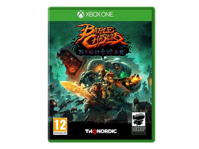 Jogo PS4 Battle Chasers: Nightwar (M18 - Ação/aventura) THQ - Software de jogos de vídeo - ps4, ação-aventura, exploração, combate por turnos