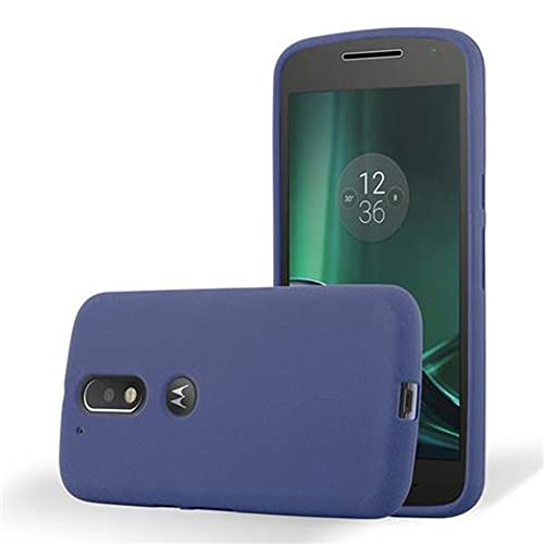 Capa Motorola Moto G4, G4 Plus AVIZAR Silicone Azul CADORABO - Peças de reposição para telemóveis - silicone, azul, Moto G4