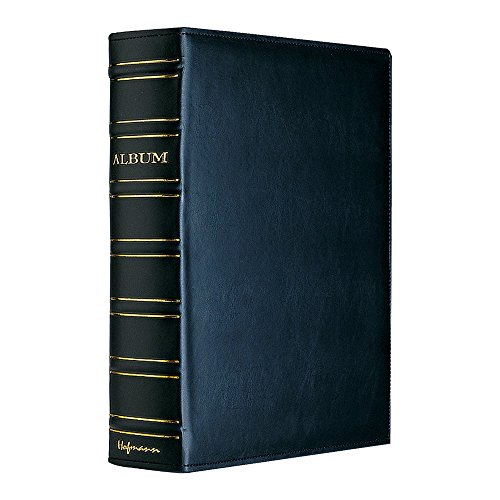 Álbum de Fotografias HOFMANN LIBRARY (Preto - A4) Hofmann - Álbuns de fotos - a4, capa preta, páginas pretas, 200 espaços