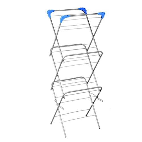 Estendal TRADINEUR com 3 alturas (Branco - Aço) Acan - Secadores e cabides - 3 alturas, aço, portátil