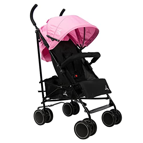 Carrinho de Bebé Individual ASALVO Tokyo Rosa (55 x 84 x 104 cm) Asalvo - Móveis para bebês e crianças pequenas - individual, 55x84x104cm