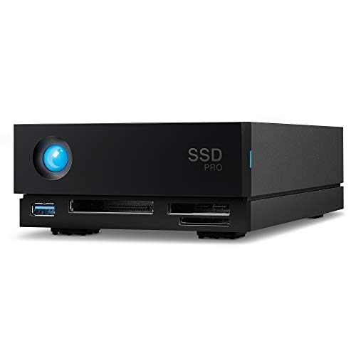 Disco Externo LaCie 1big Dock SSD Pro STHW2000800 | Preto Lacie - Sistemas de armazenamento de rede - disco rígido, 2 TB, sata iii, USB 3.1, thunderbolt 3