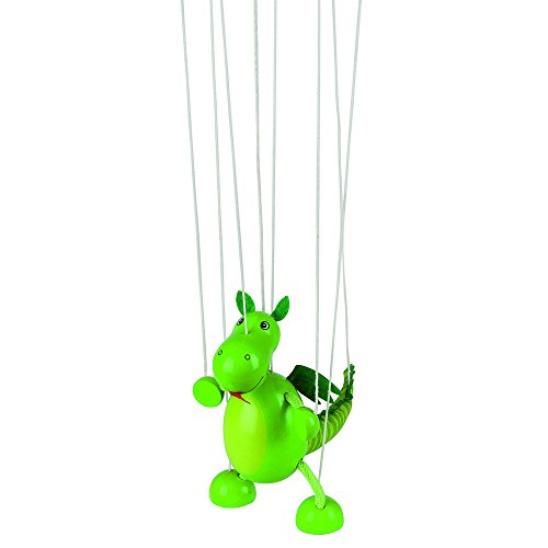 Brinquedo de Trabalhos Manuais GOKI 03.001.00 Goki - Marionetas e fantoches - trabalhos manuais, dinossauro verde, pássaro, árvore