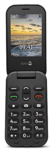 Telemóvel DORO 6040 Senior (1.77'' - Preto) Doro - Telemóveis - 1.77 polegadas, preto, design dobrável, localização gps