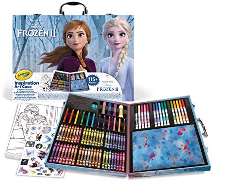 Conjunto de Artesanato para Crianças CRAYOLA Frozen II CRAYOLA - Kits de desenho e pintura - pinturas, acessórios, lápis de cera, lápis de cor, canetas de feltro