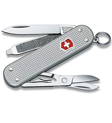 VPMKP-Victorinox Classic Swiss Army Knife Small Alox Victorinox - Ferramentas multifuncionais e facas - lâmina, fio, canivete, alicate, chave inglesa