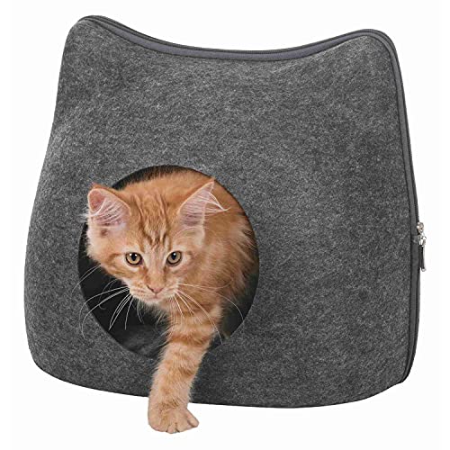 Casa para Gatos TRIXIE 36318 (Castanho - Madeira) TRIXIE - Camas para gatos - madeira, castanho