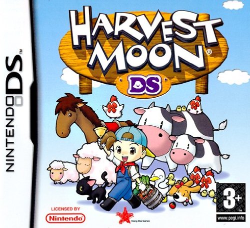 Jogo Nintendo Ds Harvest Moon (Video Games) Nintendo - Software de jogos de vídeo - nintendo ds, harvest moon, agricultura, aldeia