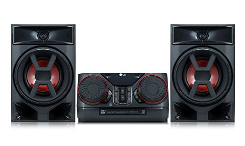 Aparelho de Som LG CK43X Boombox 300W Preto LG - Reprodutores de áudio e gravadores - 300W, boombox, preto