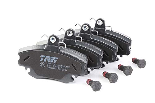 Placa de Freio TRW LOGAN (LS) 1.4 MPI LPG TRW - Sistema de freios de veículos motorizados - renault, preto, 0,25 kg, 1 peça