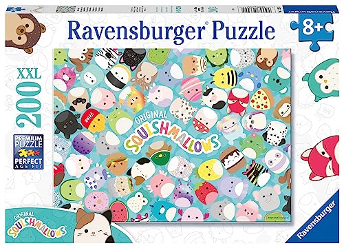 Puzzle RAVENSBURGER Squishmallows (Idade Mínima Recomendada: 4 anos) Ravensburger - Quebra-cabeças - madeira, desenhos coloridos, fácil montagem, peças grandes