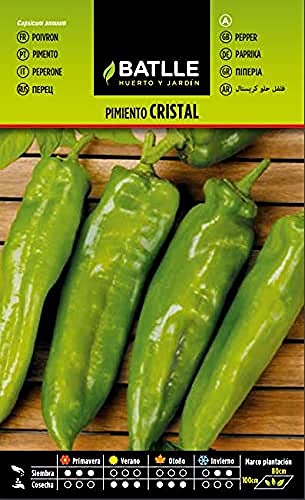 Sementes de Alho e Ervilhas BATTLE PAPRICA CRYSTAL 300 SEMENTES BATLLE - Sementes - sementes, alho, ervilhas, paprika, crystal, rega automática
