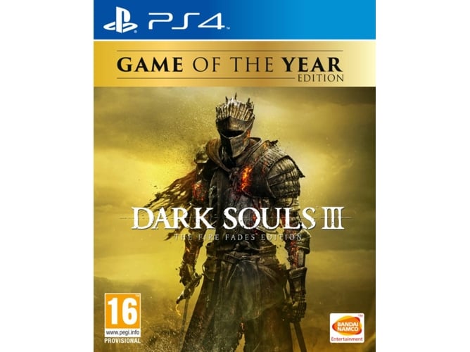 Jogo PS4 Dark Souls 3: The Fire Fades GOTY Edition (M18) Namco - Software de jogos de vídeo - ps4, jogo, dark souls 3, the fire fades, goty edition, m18