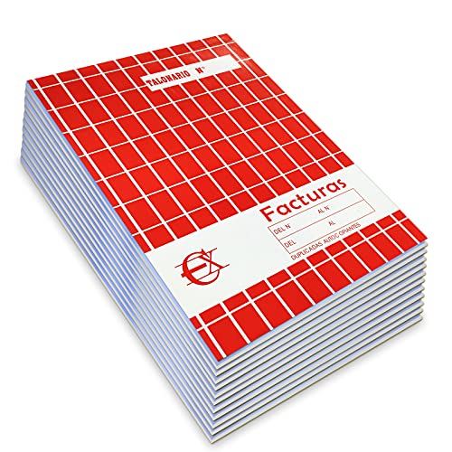 Folhas para Impressão EUROXANTY Factura EUROXANTY® - Formulários comerciais e recibos - factura, bloco, impressão, 12 unidades