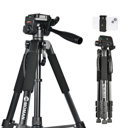 Tripé MANFROTTO TP59F (Alumínio - Altura Máx: 150 cm) Moman - Peças e acessórios para câmeras - 150 cm, alumínio, 1,2 kg, 5 kg