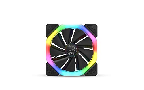 Ventoinha NOX S-Fan Pasta de computador Ventoinha NOX - Peças de refrigeração de sistema de computador - 1,2 cm, 1100 rpm, 9 suportes, 22 db