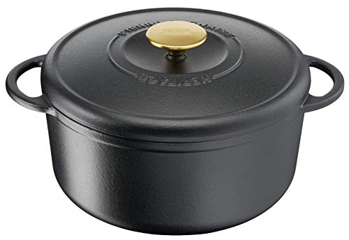 Panela Tefal Heritage | Preto (Acessórios de cozinha) Tefal - Fornos holandeses - alumínio, antiaderente, preto