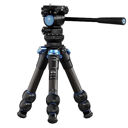 Tripé SIRUI AM-223L (Altura máx.: 43 cm - Material: Carbono) Sirui - Tripés e monopés - carbono, 43 cm